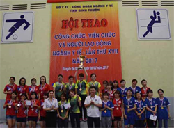 Khai mạc và Bế mạc Hội thao Ngành Y tế tỉnh Bình Thuận năm 2017